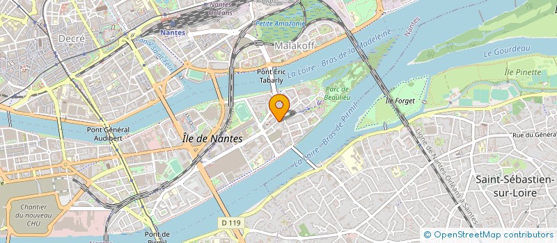 localisation de l'entreprise MAISON DE RETRAITE LA CERISAIE à NANTES