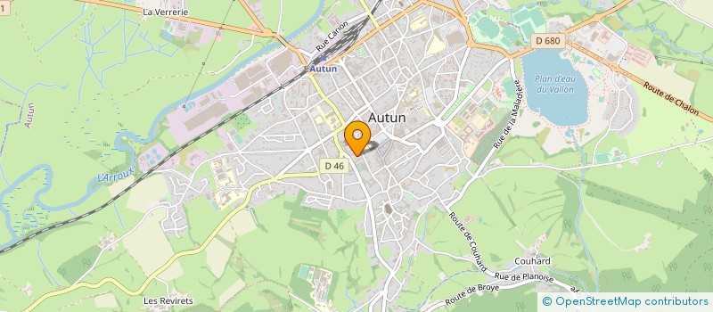 localisation de l'entreprise MAISON DE RETRAITE LA PROVIDENCE à AUTUN
