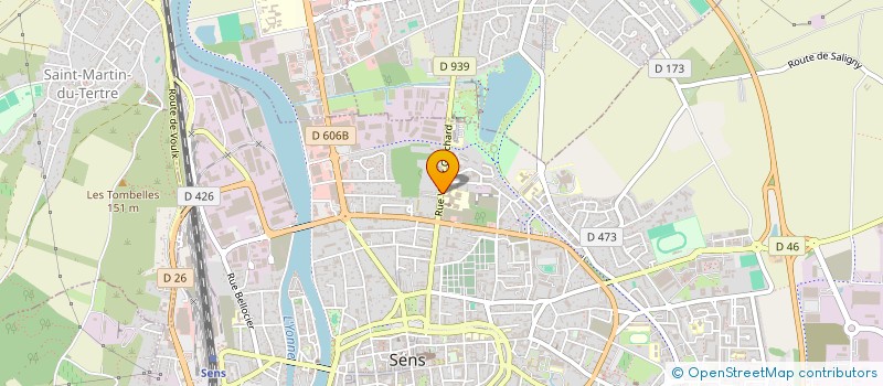 localisation de l'entreprise MAISON DE RETRAITE LA PROVIDENCE  SENS