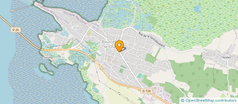localisation de l'entreprise MAISON DE RETRAITE LA ROSERAIE à BOURCEFRANC-LE-CHAPUS