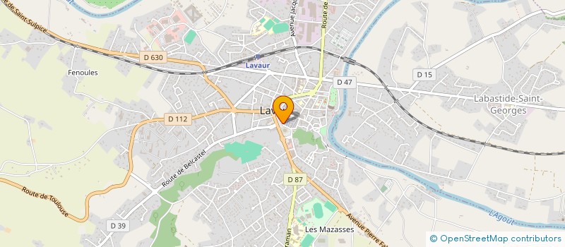 localisation de l'entreprise MAISON DE RETRAITE LA TERRASSE  LAVAUR