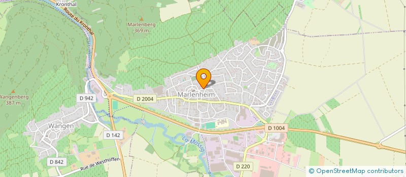 localisation de l'entreprise MAISON DE RETRAITE LE CHATEAU à MARLENHEIM
