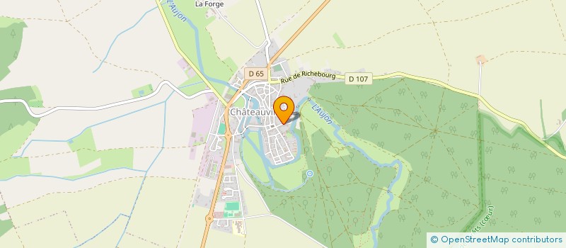 localisation de l'entreprise MAISON DE RETRAITE LE MAIL à CHATEAUVILLAIN