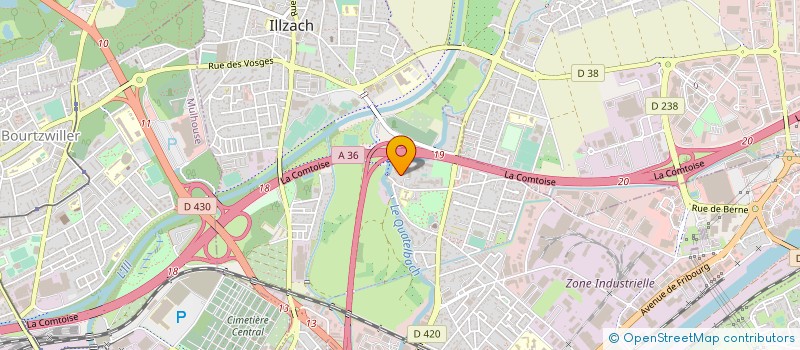 localisation de l'entreprise MAISON DE RETRAITE LE SEQUOIA à ILLZACH