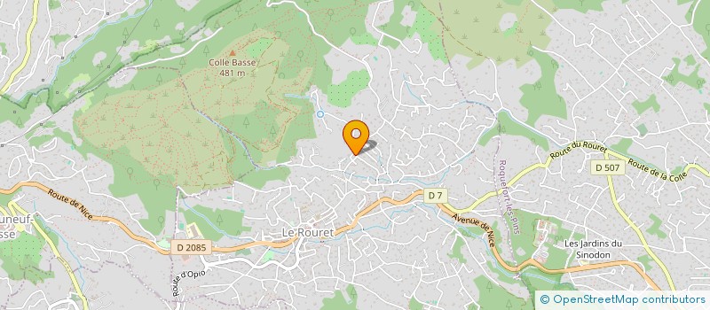 localisation de l'entreprise MAISON DE RETRAITE LOU CASTEOU à LE ROURET