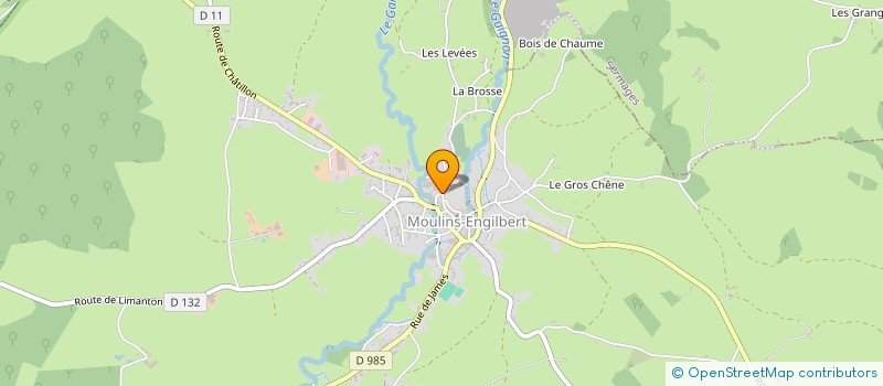 localisation de l'entreprise MAISON DE RETRAITE MOULINS ENGILBERT à MOULINS-ENGILBERT