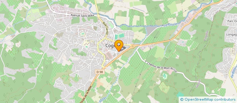 localisation de l'entreprise MAISON DE RETRAITE PEIRIN A COGOLIN à COGOLIN