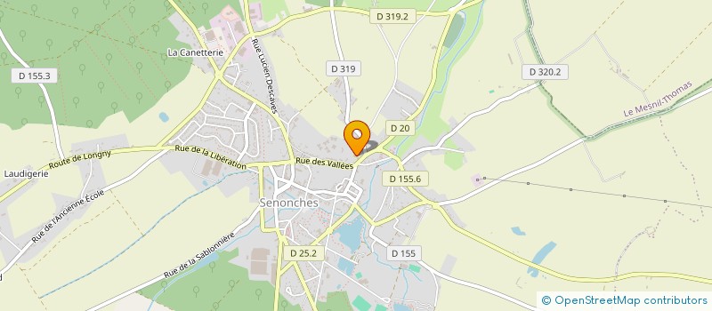 localisation de l'entreprise MAISON DE RETRAITE PERIER à SENONCHES