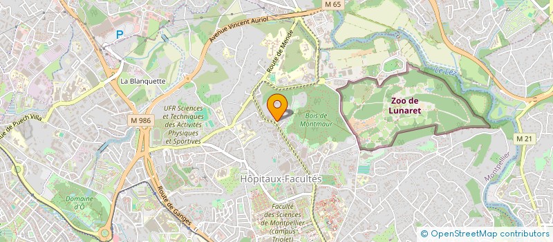 localisation de l'entreprise MAISON DE RETRAITE PROTESTANTE à MONTPELLIER