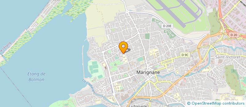 localisation de l'entreprise MAISON DE RETRAITE PUBLIQUE à MARIGNANE