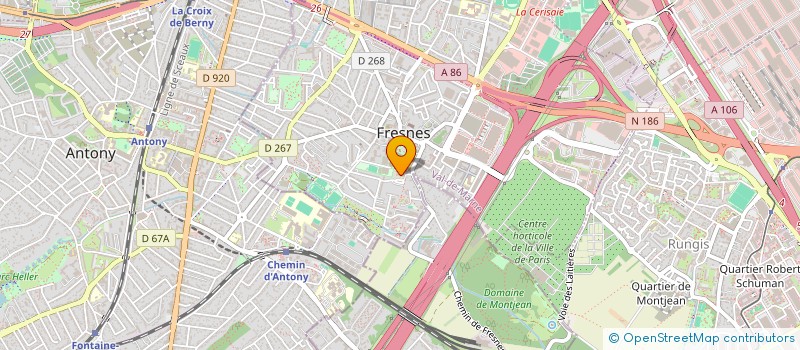 localisation de l'entreprise MAISON DE RETRAITE PUBLIQUE AUTONOME à FRESNES