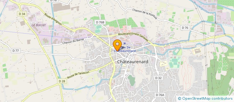 localisation de l'entreprise MAISON DE RETRAITE PUBLIQUE INTERCOMMUNALE DE CHATEAURENARD BARBENTANE à CHATEAURENARD