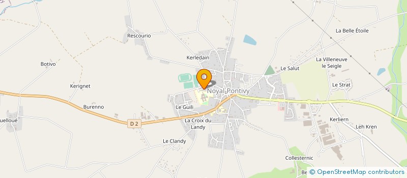 localisation de l'entreprise MAISON DE RETRAITE RESIDENCE TY NOAL à NOYAL-PONTIVY