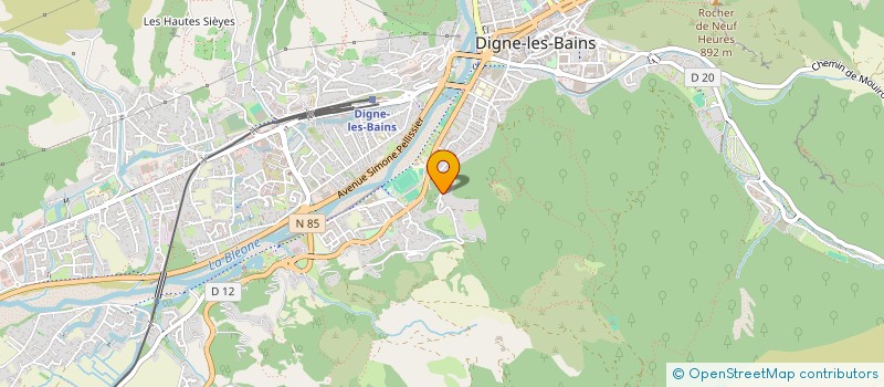 localisation de l'entreprise MAISON DE RETRAITE SAINT DOMNIN à DIGNE-LES-BAINS