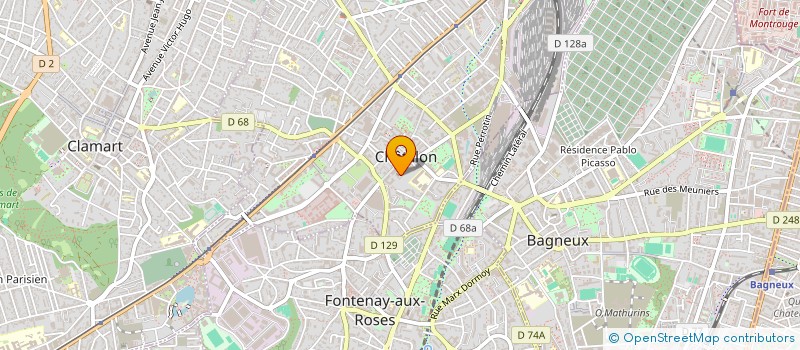 localisation de l'entreprise MAISON DE RETRAITE SAINTE-ANNE-D'AURAY à CHATILLON