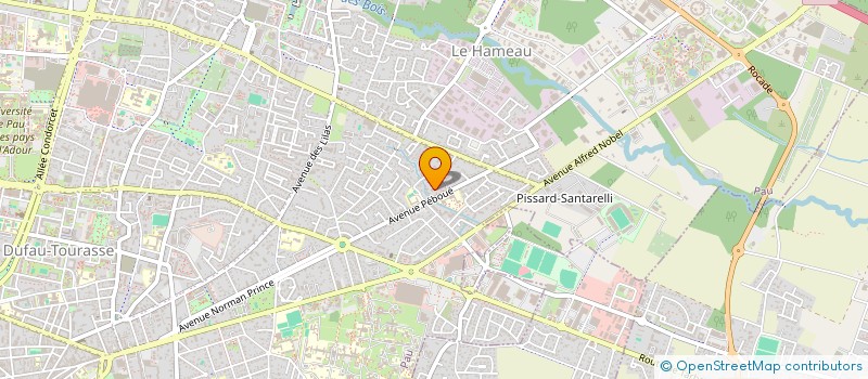 localisation de l'entreprise MAISON DE RETRAITE SAINTE MARIE à PAU