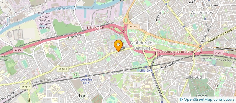 localisation de l'entreprise MAISON DE RETRAITE SAINTE THERESE à LILLE