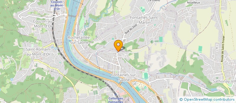 localisation de l'entreprise MAISON DE RETRAITE SIMON ROUSSEAU à FONTAINES-SUR-SAONE