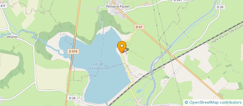 localisation de l'entreprise MAISON DE RETRAITE ST AUGUSTIN à LONGEAU PERCEY