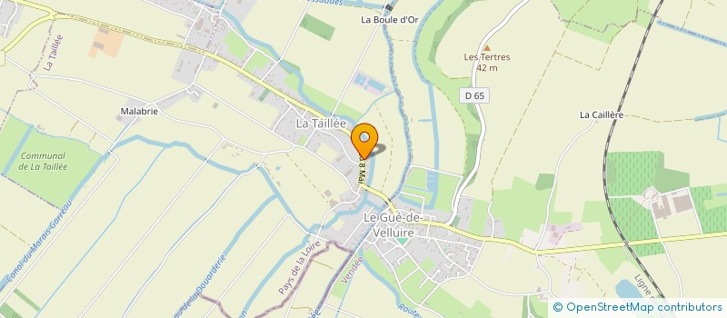 localisation de l'entreprise MAISON DE RETRAITE ST DENIS  VOUILLE-LES-MARAIS