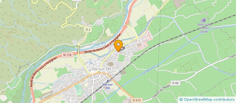 localisation de l'entreprise MAISON DE RETRAITE ST JACQUES à ILLE-SUR-TET