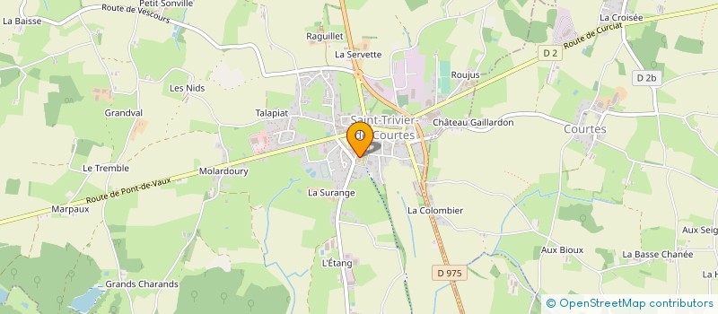 localisation de l'entreprise MAISON DE RETRAITE ST TRIVIER DE COURTES à SAINT-TRIVIER-DE-COURTES