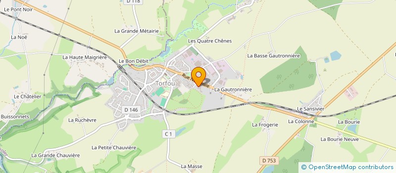 localisation de l'entreprise MAISON DE RETRAITE STE MARIE  SEVREMOINE