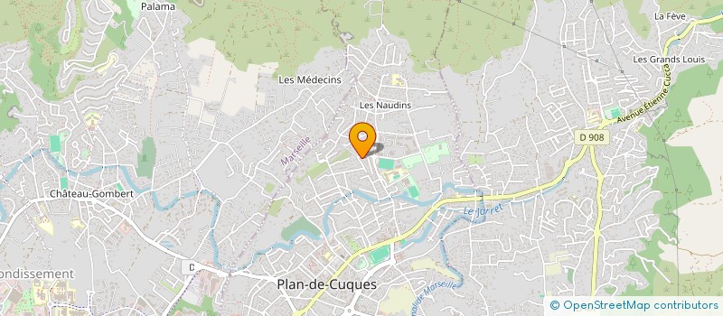 localisation de l'entreprise MAISON DE RETRAITE VILLA MODESTE à PLAN-DE-CUQUES
