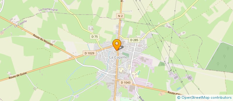 localisation de l'entreprise MAISON DE RETRAITE VUIDET à LA CAPELLE