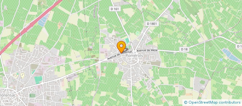 localisation de l'entreprise MAISON DE RETRAITES LES FLOREALES à POMEROLS