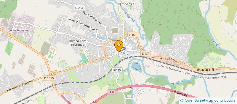 localisation de l'entreprise MAISON DE REVE à LE MUY