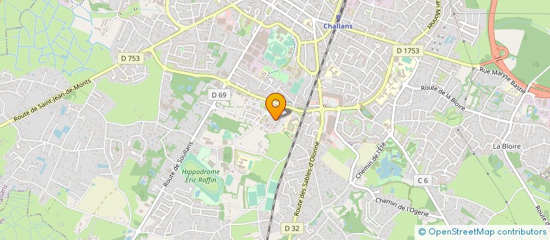 localisation de l'entreprise MAISON DE SANTE CASSIOPEE à CHALLANS
