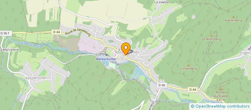 localisation de l'entreprise MAISON DE SANTE D'ABRESCHVILLER  ABRESCHVILLER