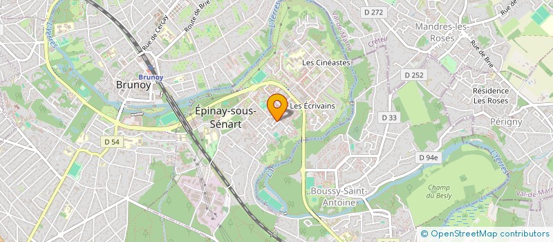 localisation de l'entreprise MAISON DE SANTE D'EPINAY-SOUS-SENART  EPINAY-SOUS-SENART