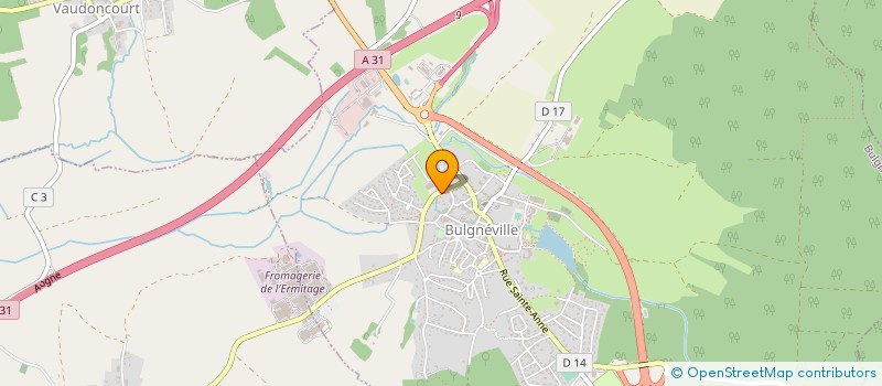 localisation de l'entreprise MAISON DE SANTE DE BULGNEVILLE  BULGNEVILLE