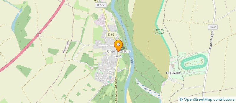 localisation de l'entreprise MAISON DE SANTE DE CHARNOZ  CHARNOZ-SUR-AIN