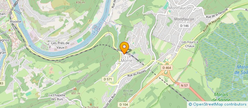 localisation de l'entreprise MAISON DE SANTE DE LA SOURCE  MORRE