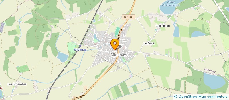 localisation de l'entreprise MAISON DE SANTE DE MIONNAY  MIONNAY