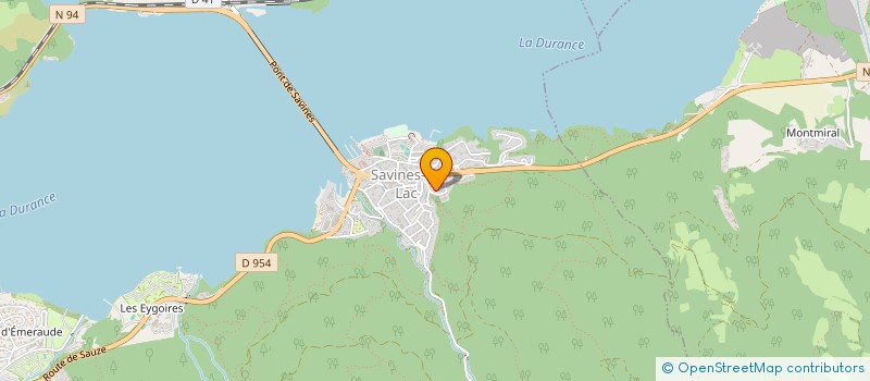 localisation de l'entreprise MAISON DE SANTE DE SAVINES-LE-LAC  SAVINES-LE-LAC