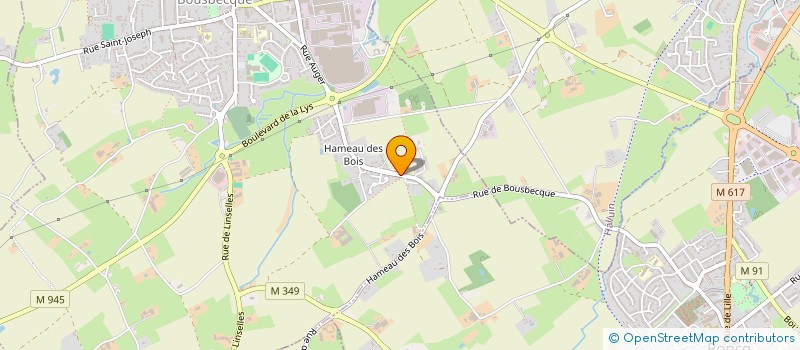 localisation de l'entreprise MAISON DE SANTE DES FRERES MARTEL  BOUSBECQUE