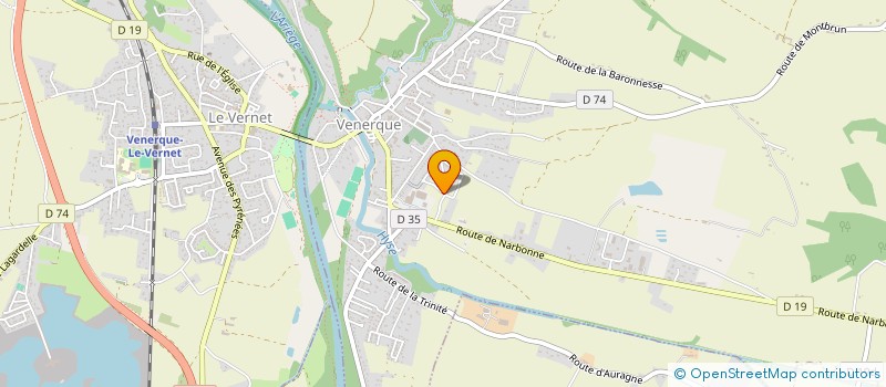 localisation de l'entreprise MAISON DE SANTE DES VIGNES à VENERQUE