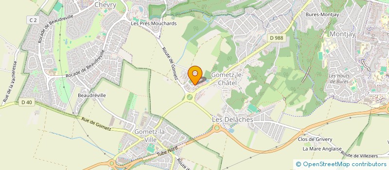 localisation de l'entreprise MAISON DE SANTE DU HAUT DES VIGNES à GOMETZ-LE-CHATEL