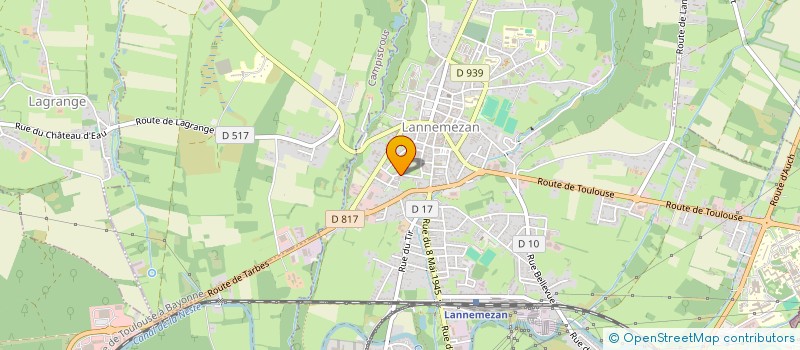 localisation de l'entreprise MAISON DE SANTE DU PLATEAU DE LANNEMEZAN  LANNEMEZAN