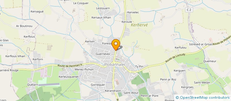 localisation de l'entreprise MAISON DE SANTE DU STER  PLOBANNALEC-LESCONIL