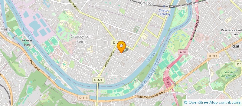 localisation de l'entreprise MAISON DE SANTE EMMA DEMARIS à CROISSY-SUR-SEINE