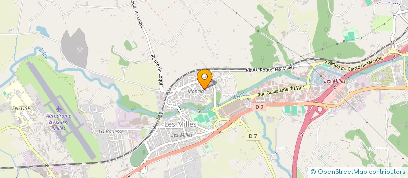 localisation de l'entreprise MAISON DE SANTE LES MILLES à AIX-EN-PROVENCE