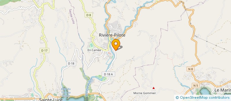 localisation de l'entreprise MAISON DE SANTE MEDICAL MANIKOU à RIVIERE-PILOTE