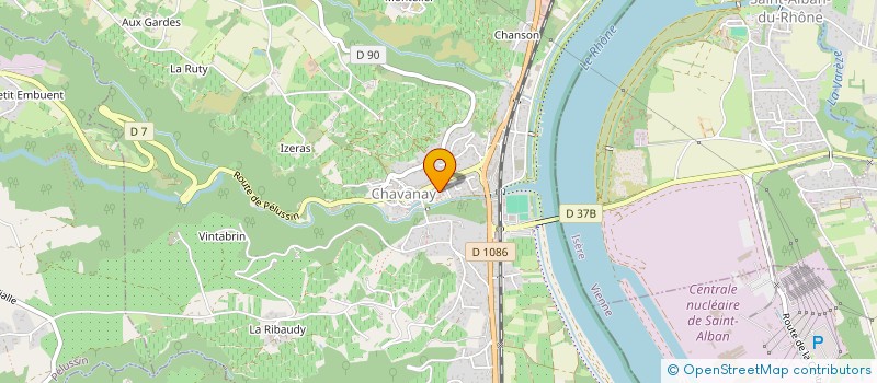 localisation de l'entreprise MAISON DE SANTE PLURI PROFESSIONNELLE DE CHAVANAY  CHAVANAY