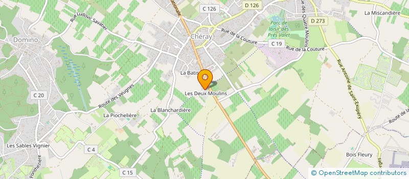 localisation de l'entreprise MAISON DE SANTE PLURIDISCIPLINAIRE DE L'ILE D'OLERON NORD  SAINT-GEORGES-D'OLERON