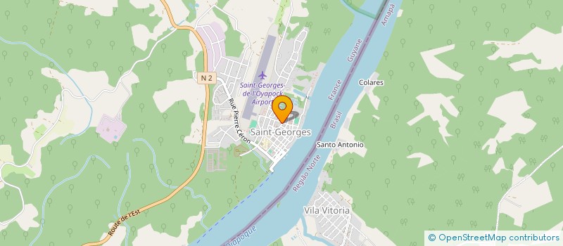 localisation de l'entreprise MAISON DE SANTE PLURIDISCIPLINAIRE DE L'OYAPOCK à SAINT-GEORGES